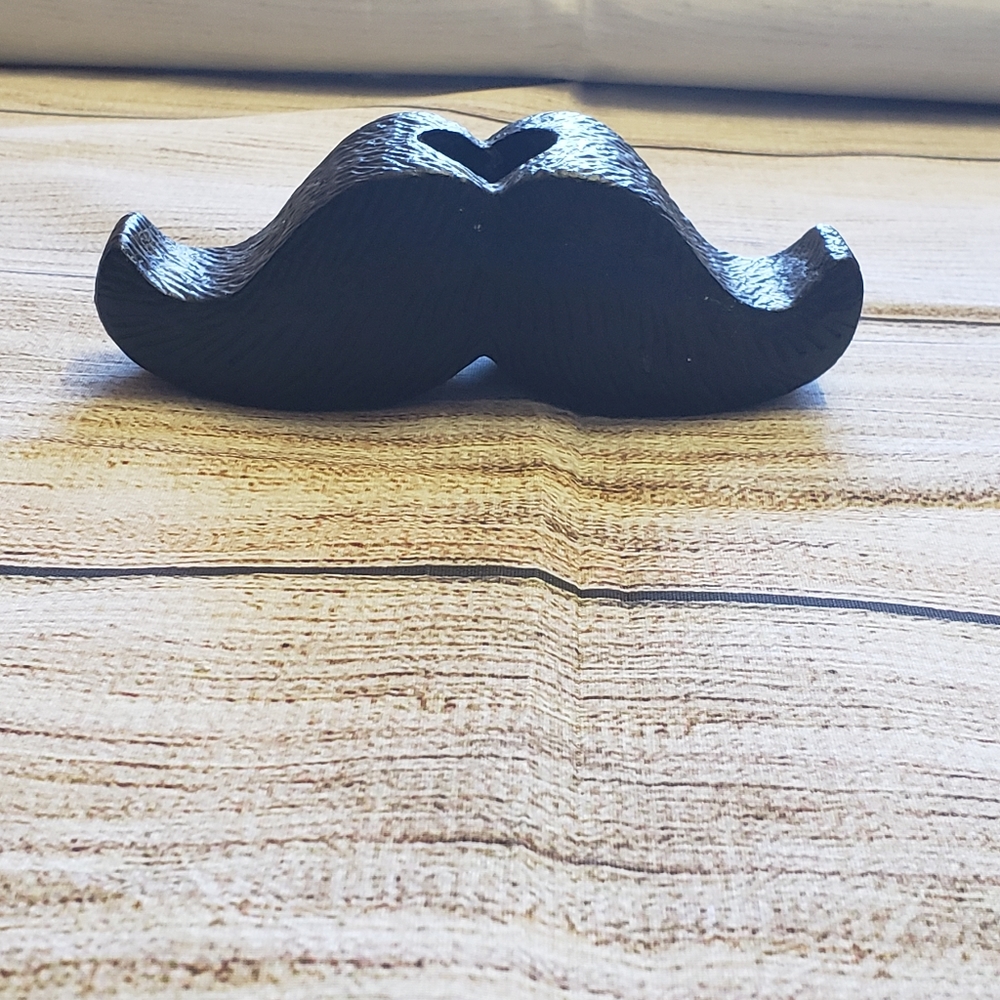 Mustache Candle Holder